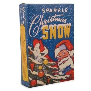 Bethany Lowe Designs Sparkle Christmas Mica Snow Flakes Decoration Retro